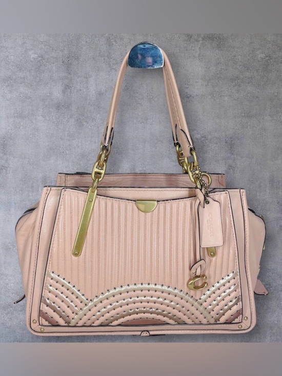 Coach Handbags - Coach Dreamer 27 With Colorblock Deco Quilting And Rivets EUC